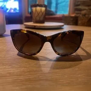 NEW?️RAY-BAN Polarized Women\'s RB 4216 Tortoise Polished Light Havana Brown Ray-Ban RB4216 L (56 - 20) with Brown lenses and Tortoise  main image 3